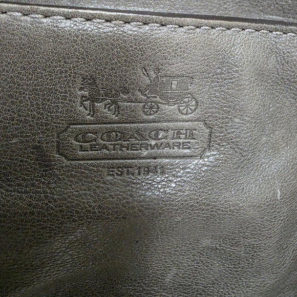 COACH | Legacy Garcia Grey Leather Shoulder Bag - Picture 3 of 13